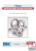 Tapered Roller Bearings, Tapered Thrust Bearings